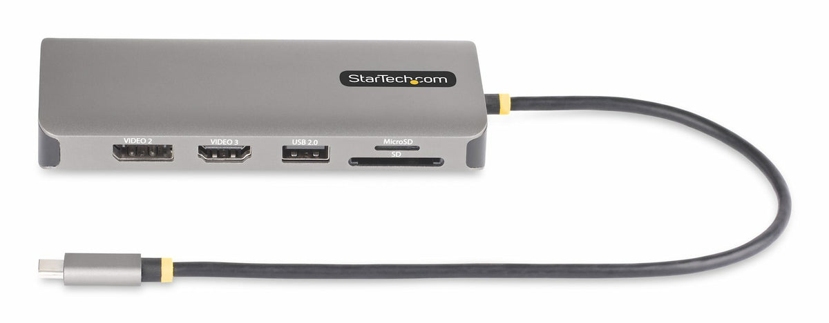 StarTech.com 154B-USBC-MULTIPORT base para portátil y replicador de puertos