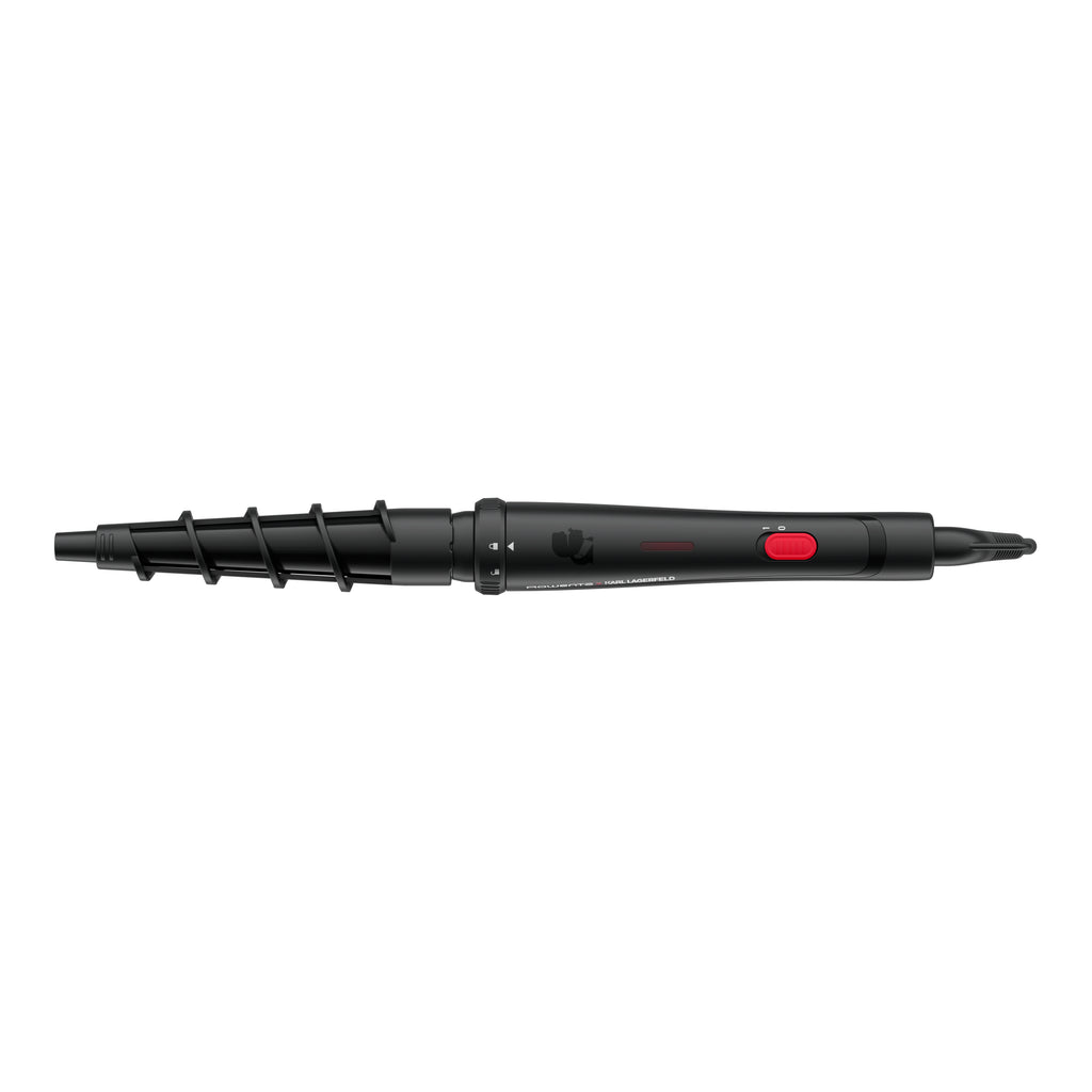 Rowenta Infinite Looks CF422L Rizador de pelo Caliente Negro, Rosa 48 W (2)