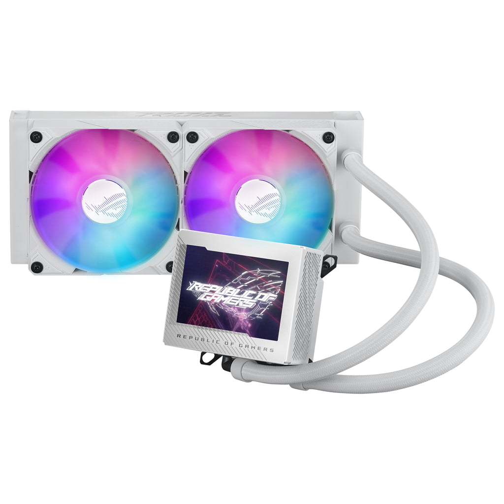 ASUS ROG RYUJIN III 240 ARGB White Edition Procesador Sistema de refrigeración líquida todo en uno 12 cm Blanco 1 pieza(s) (5)