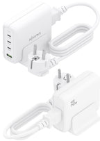 AISENS ASCH-140W4P055-W cargador de dispositivo móvil Universal Corriente alterna Carga rápida Interior (4)