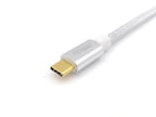 Equip 128355 cable USB USB 3.2 Gen 2 (3.1 Gen 2) USB C 10 Gbit/s Plata, Blanco (7)