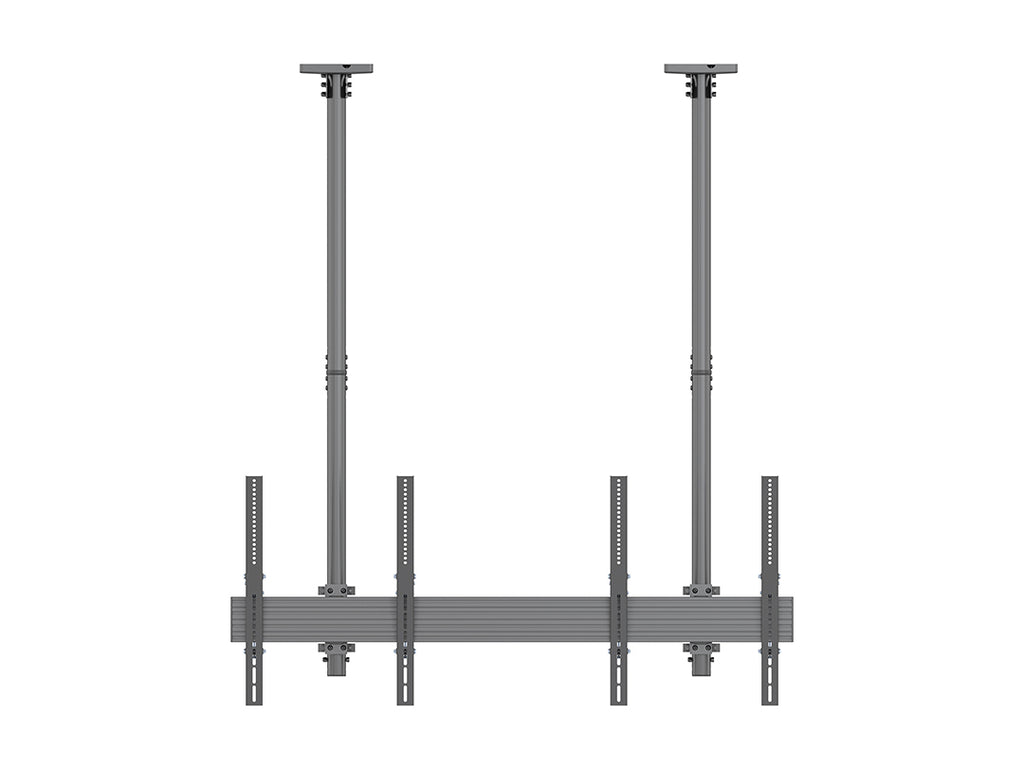 Multibrackets 8102 soporte para pantalla de señalización 190,5 cm (75") Negro (2)