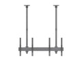 Multibrackets 8102 soporte para pantalla de señalización 190,5 cm (75") Negro (2)