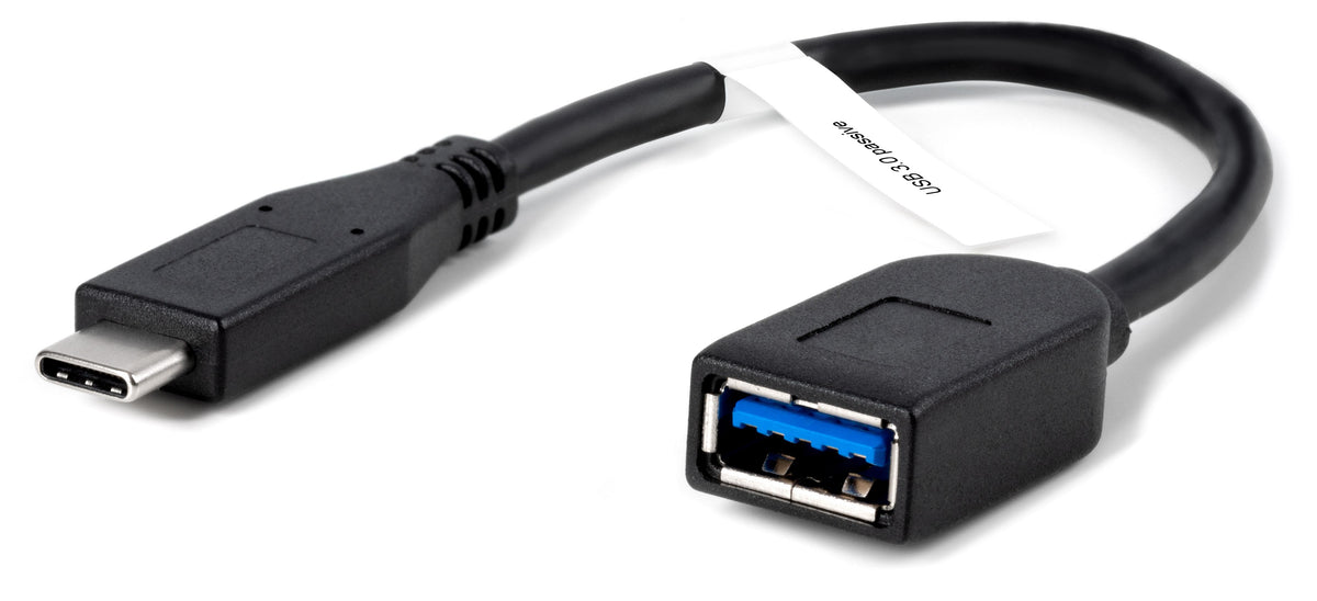 Plugable Technologies USBC-AF3 cable USB USB 3.2 Gen 1 (3.1 Gen 1) 0,2 m USB A 5 Gbit/s Negro
