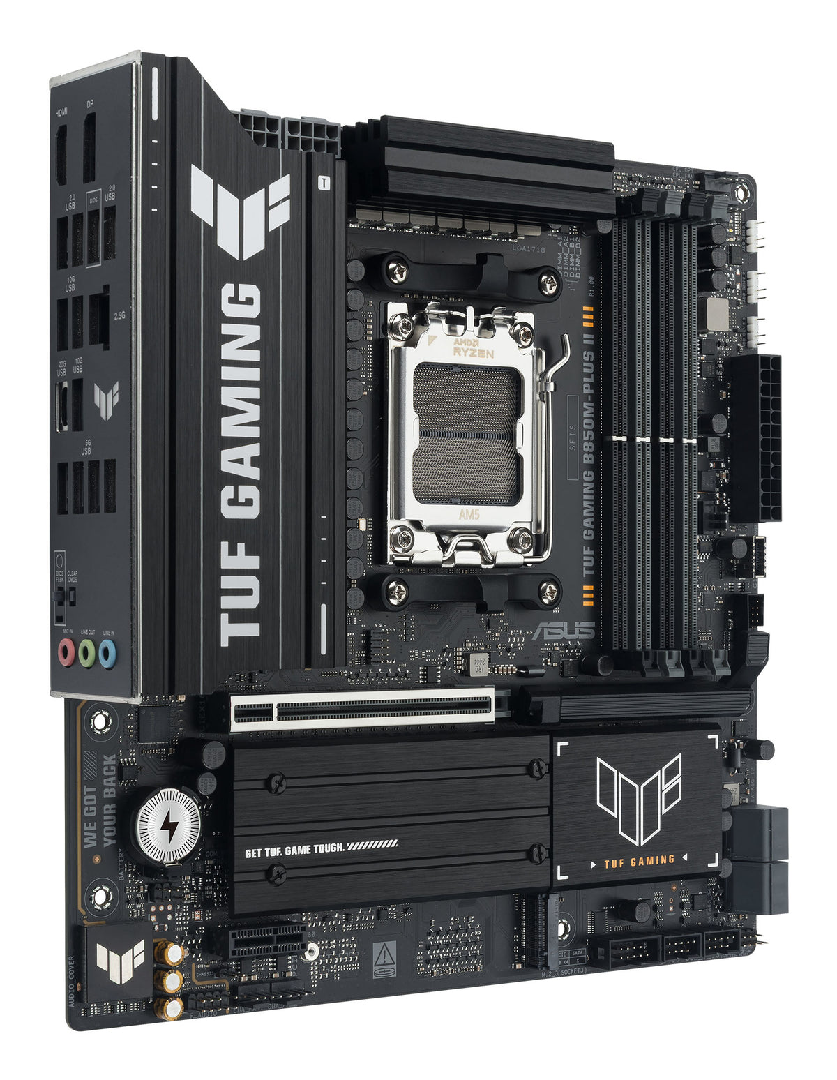 ASUS TUF GAMING B850M-PLUS II AMD B850 Zócalo AM5 micro ATX (4)