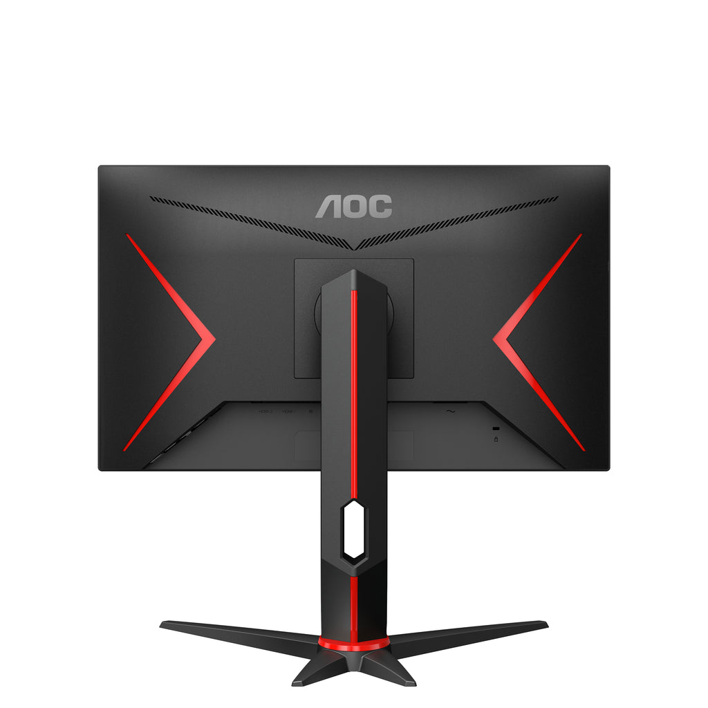 AOC G2 24G2ZU/BK pantalla para PC 60,5 cm (23.8") 1920 x 1080 Pixeles Full HD LED Negro, Rojo (9)