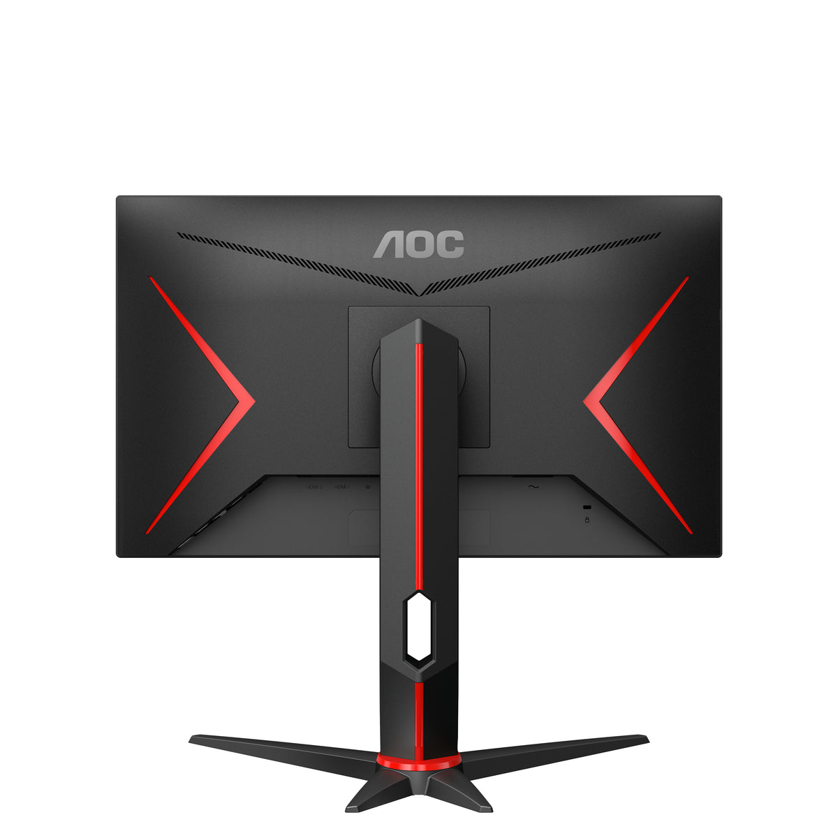 AOC G2 24G2ZU/BK pantalla para PC 60,5 cm (23.8") 1920 x 1080 Pixeles Full HD LED Negro, Rojo (9)
