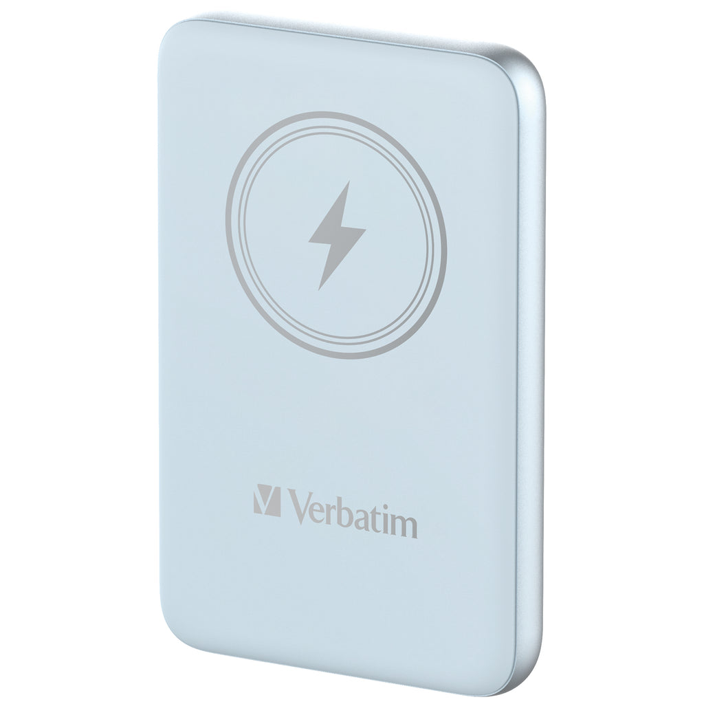 Verbatim Charge 'n' Go Polímero de litio 10000 mAh Cargador inalámbrico Azul