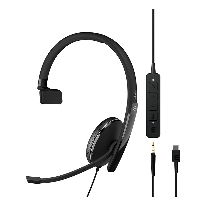 Epos 1000918 - ADAPT 100 Series, auricular, en oreja, cableado