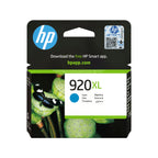 HP 920XL High Yield Cyan Original Ink Cartridge cartucho de tinta 1 pieza(s) Alto rendimiento (XL) (2)