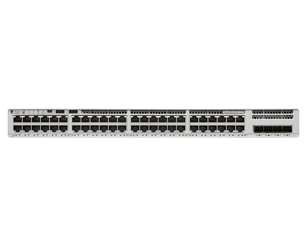 Cisco Catalyst 9200L Géré L3 Gigabit Ethernet (10/100/1000) Connexion Ethernet, supportant l'alimentation via ce port (PoE) Gris (2)