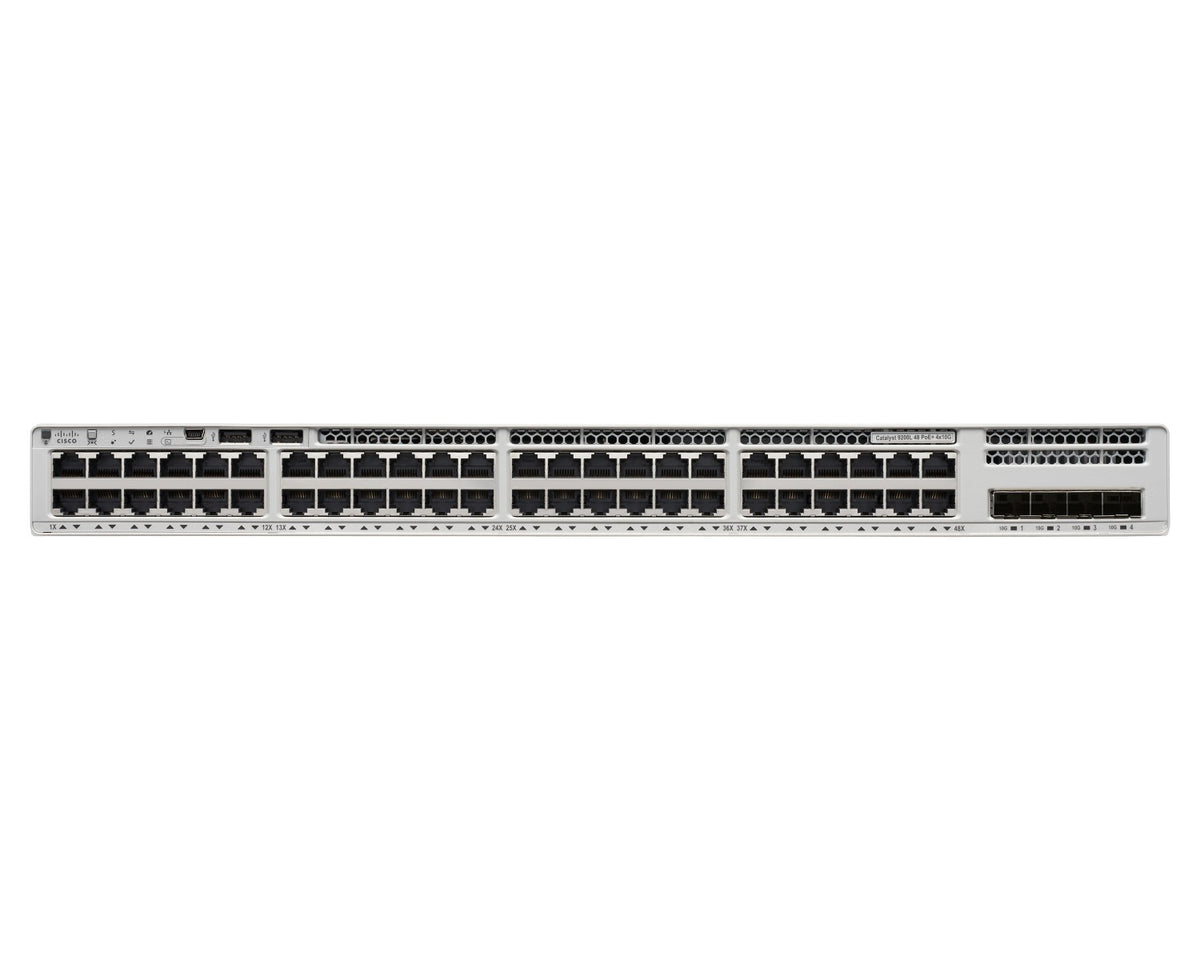 Cisco Catalyst 9200L Géré L3 Gigabit Ethernet (10/100/1000) Connexion Ethernet, supportant l'alimentation via ce port (PoE) Gris (2)