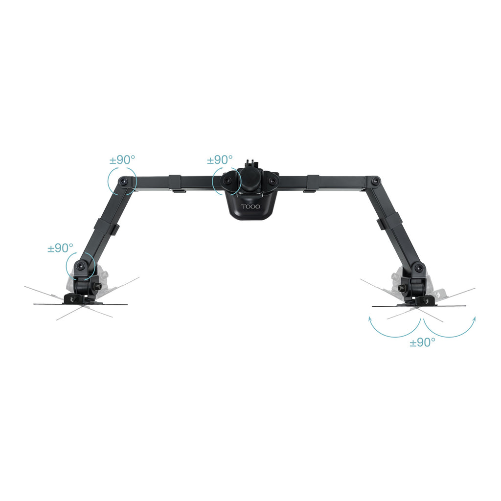 TooQ DB1802TN-B soporte para monitor 81,3 cm (32") Escritorio (4)