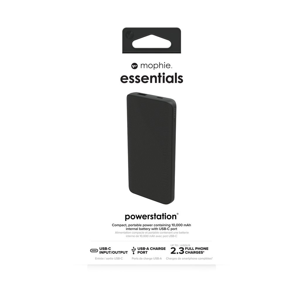 mophie essentials powerstation 10K 10000 mAh Negro