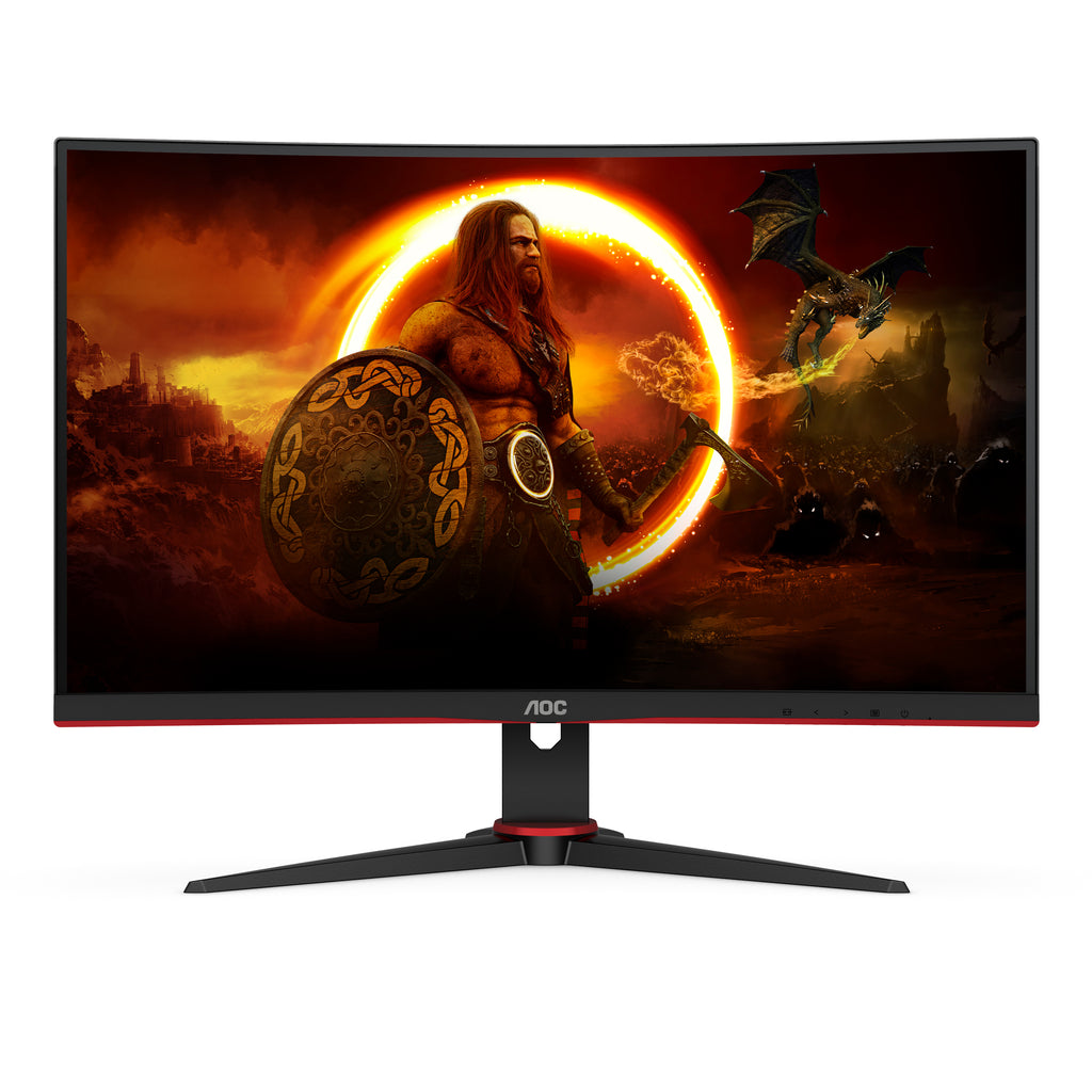 AOC G2 C27G2E/BK pantalla para PC 68,6 cm (27") 1920 x 1080 Pixeles Full HD Negro, Rojo (3)