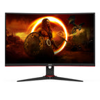 AOC G2 C27G2E/BK pantalla para PC 68,6 cm (27") 1920 x 1080 Pixeles Full HD Negro, Rojo (3)