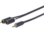 Vivolink PROMJRCA5 cable de audio 5 m 3,5mm 2 x RCA Negro (2)