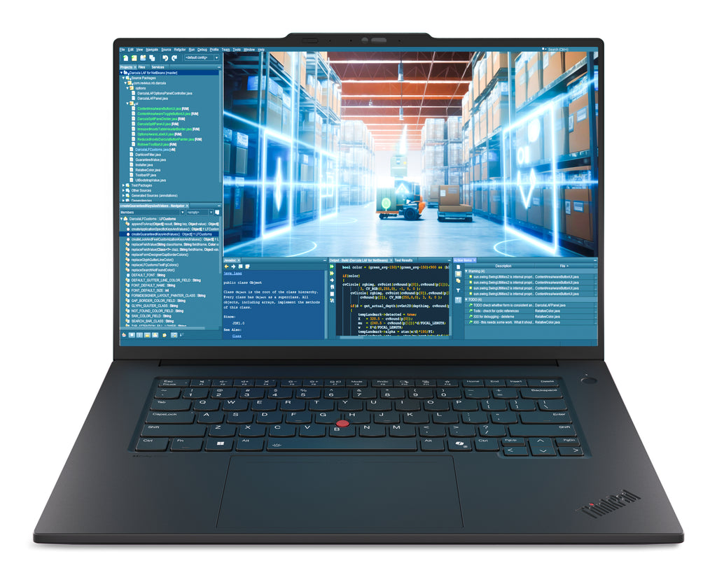 Lenovo ThinkPad P1 Gen 8 Copilot+ PC Intel Core Ultra 7 255H Estación de trabajo móvil 40,6 cm (16") WUXGA 32 GB LPDDR5x-SDRAM 512 GB SSD NVIDIA RTX PRO 1000 Blackwell Wi-Fi 7 (802.11be) Windows 11 Pro Negro Alemán (2)
