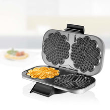 Unold 48241 gofrera 2 barquillo(s) 1300 W Negro, Plata (2)