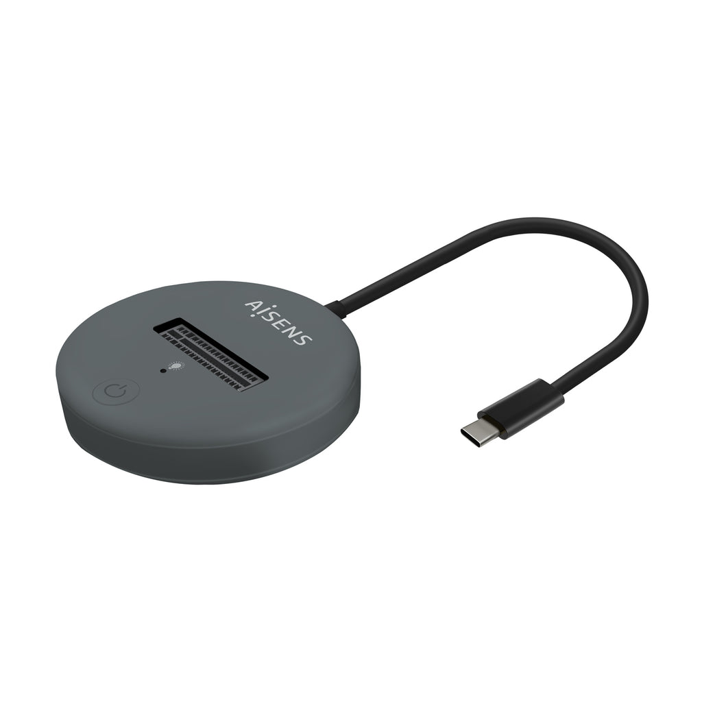 AISENS ASUC-M2D014-GR caja para disco duro externo Caja externa para unidad de estado sólido (SSD) (2)