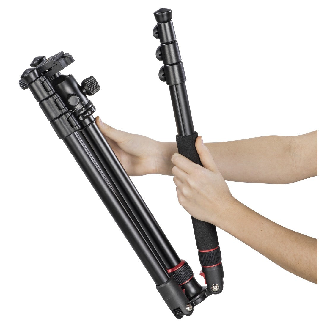 Hama TAR Duo tripode Digitales / cámaras de película 3 pata(s) Negro (6)