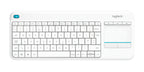 Logitech 920-007136 teclado Oficina RF inalámbrico QWERTY Italiano Blanco (2)