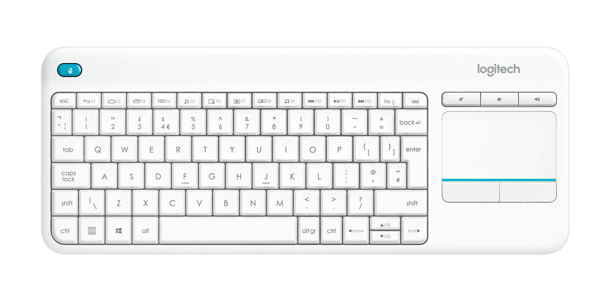 Logitech 920-007136 teclado Oficina RF inalámbrico QWERTY Italiano Blanco (2)