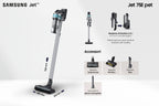Samsung VS20B75AGR1 Aspiradora escoba 2 en 1 Batería Secar Sin bolsa 550 W Negro, Color menta (4)