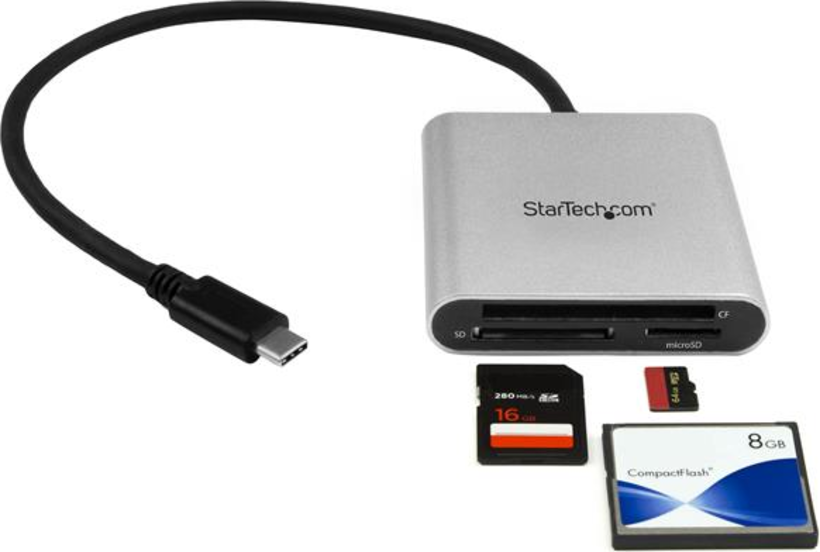 Startech FCREADU3C - Adaptador USB-C a Tarjetas Flash CF, Lector de tarjetas (2)