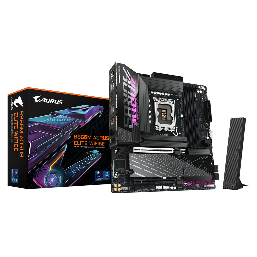 GIGABYTE B860M AORUS ELITE WIFI6E Intel B860 LGA 1851 (Socket V1) micro ATX (2)