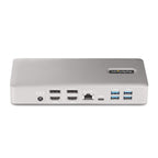 StarTech.com 132UE-TB4USB4DOCK base para portátil y replicador de puertos Alámbrico Gris (4)