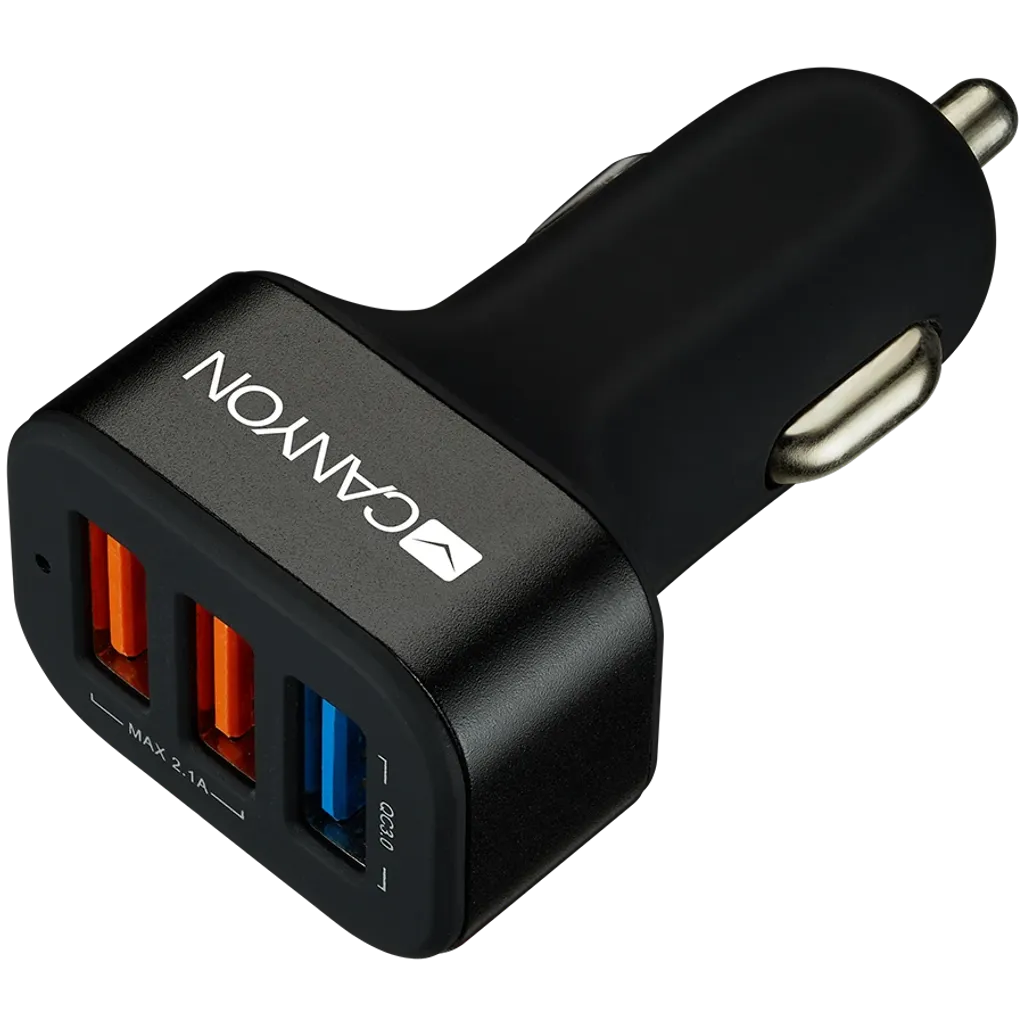 Canyon CNE-CCA07B cargador para dispositivo móvil Universal Negro Mechero