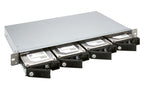 QNAP TR-004U caja para disco duro externo Carcasa de disco duro/SSD Negro, Gris 2.5/3.5" (6)