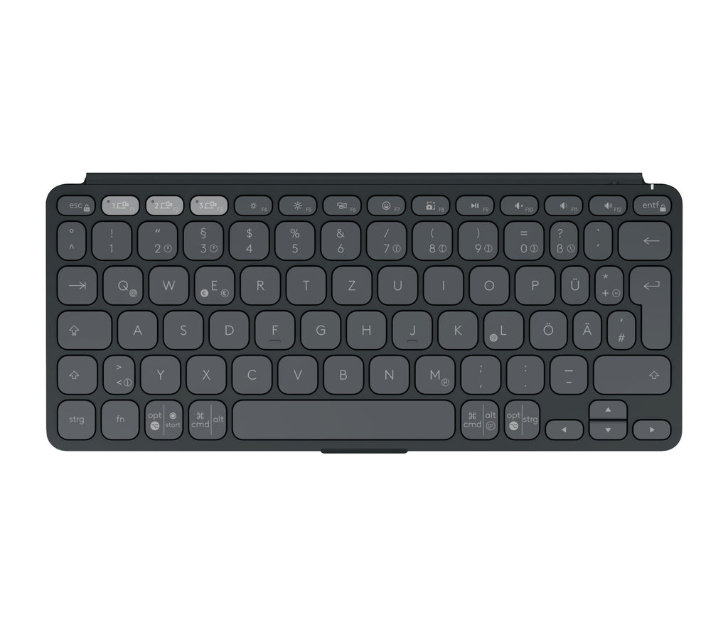 Logitech Keys-To-Go 2 QWERTZ Alemán Bluetooth Grafito (4)