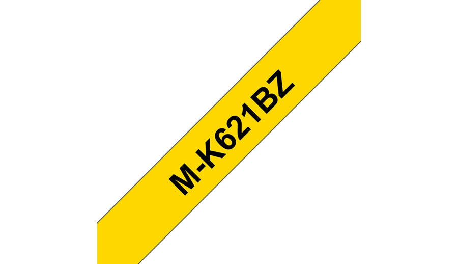 Brother M-K621B cinta para impresora de etiquetas Negro sobre amarillo (3)