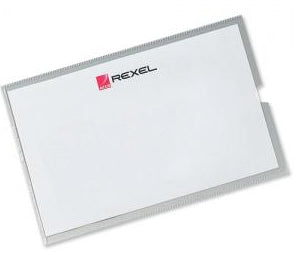 Rexel 12010 tarjeta de bolsillo Transparente
