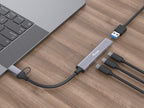 Equip 128969 hub de interfaz USB 3.2 Gen 1 (3.1 Gen 1) Type-C 5000 Mbit/s Gris (3)