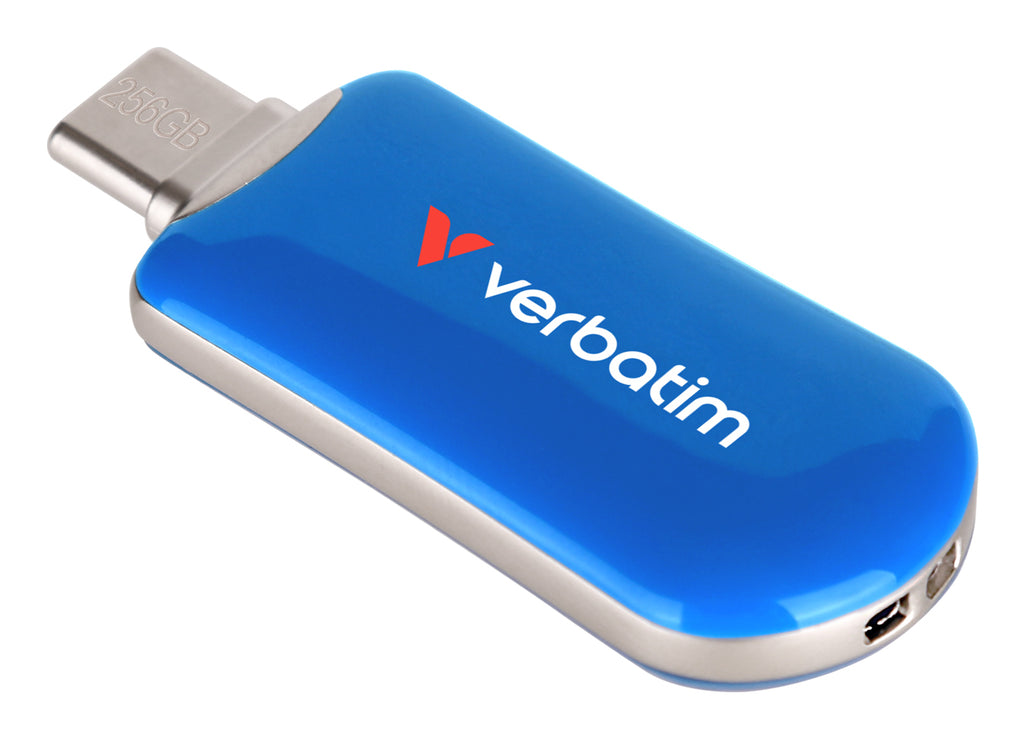 Verbatim 30234 unidad flash USB 256 GB USB Tipo C 3.2 Gen 1 (3.1 Gen 1) Azul