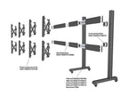 Multibrackets 8706 accesorio para soporte de pantalla de señalización Base