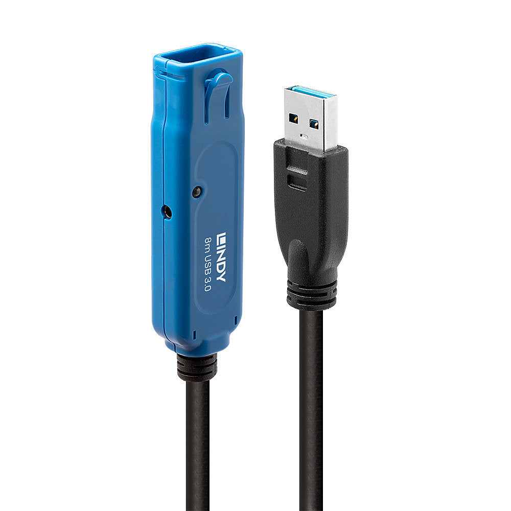 Lindy 43158 cable USB USB 3.2 Gen 1 (3.1 Gen 1) 8 m USB A 5 Gbit/s Negro (2)