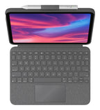 Logitech Combo Touch QWERTY Internacional de EE.UU. Smart Connector Gris (3)