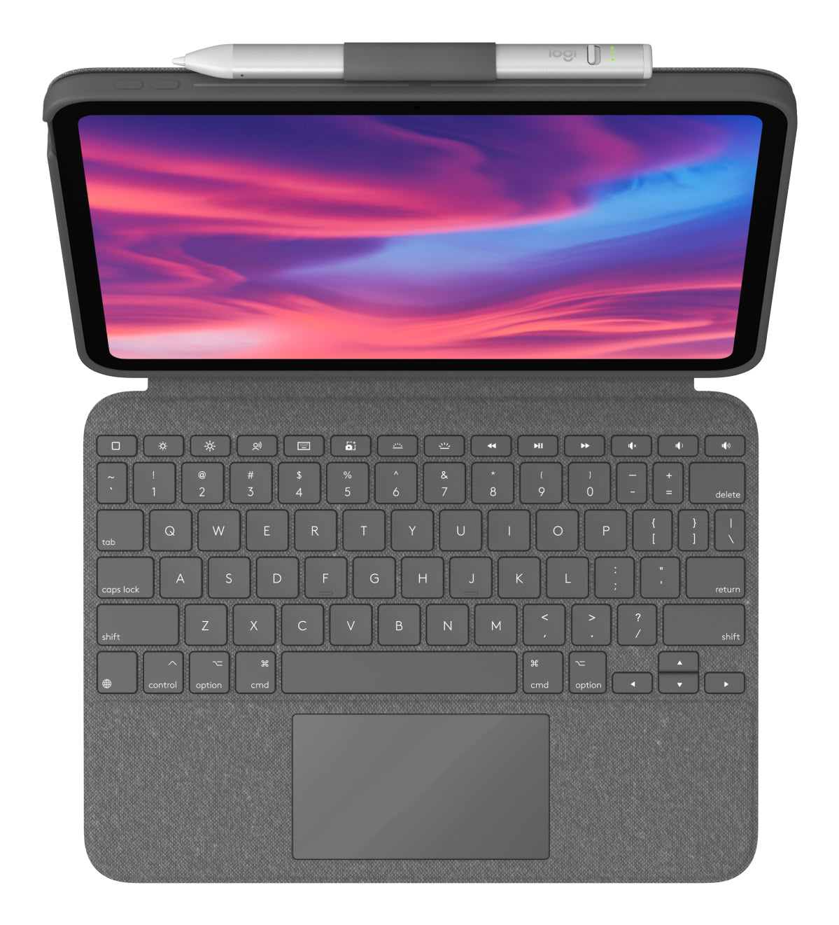 Logitech Combo Touch QWERTY Internacional de EE.UU. Smart Connector Gris (3)