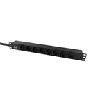 Lanview LVR-3MSCH-LIC-SCH8 unidad de distribución de energía (PDU) 8 salidas AC 1U Negro (3)