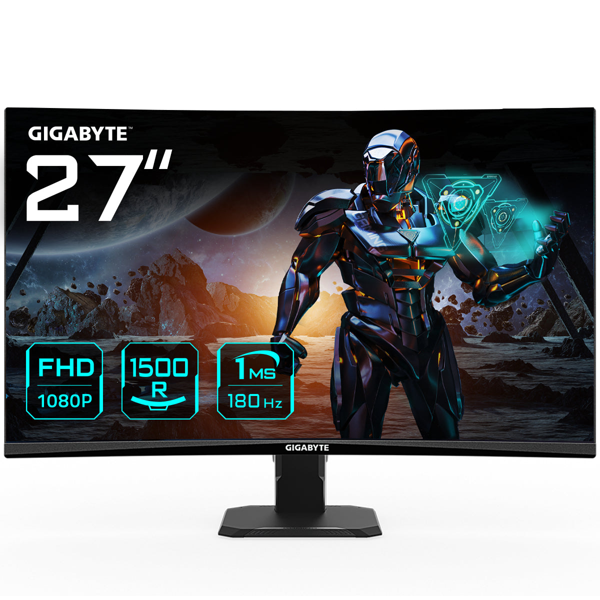 GIGABYTE GS27FC pantalla para PC 68,6 cm (27") 1920 x 1080 Pixeles Full HD LCD Negro (2)