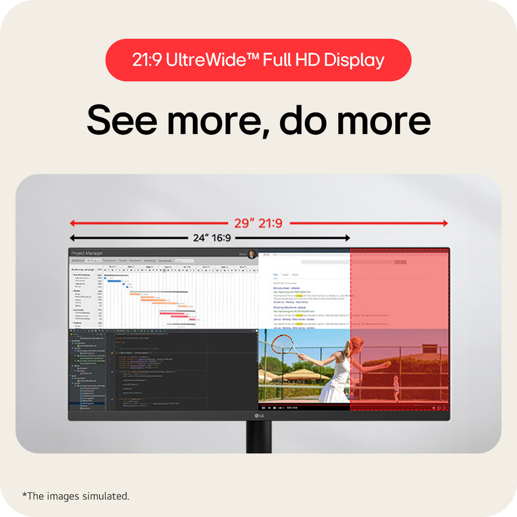 LG 29U511A-B pantalla para PC 73,7 cm (29") 2560 x 1080 Pixeles WFHD LCD Negro (2)