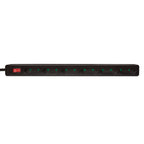 LogiLink LPS232B base múltiple 1,5 m 6 salidas AC Interior Negro (3)