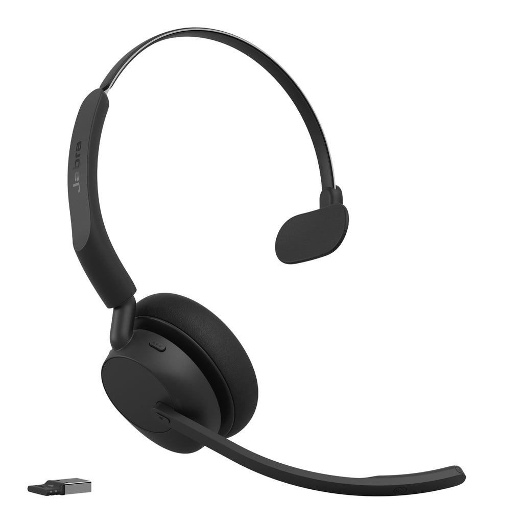 Jabra Evolve3 45 Auriculares Inalámbrico Diadema Oficina/Centro de llamadas USB tipo A Bluetooth Negro (3)