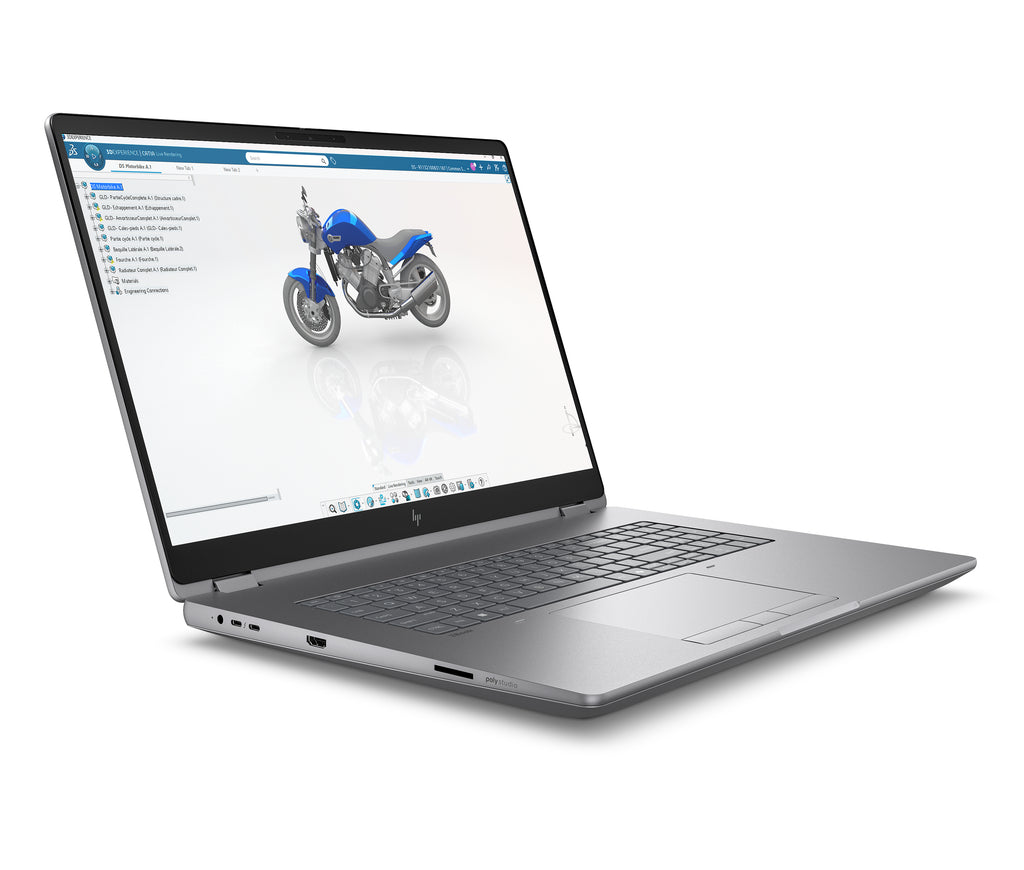 HP ZBook Fury G1i Data Science Intel Core Ultra 7 255HX Mobile workstation 45.7 cm (18") WQXGA 32 GB DDR5-SDRAM 1 TB SSD NVIDIA RTX PRO 2000 Blackwell Wi-Fi 7 (802.11be) Windows 11 Pro AI Workstation, AI PC Silver (2)