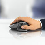 Logitech MX Master 2S Wireless Mouse ratón Oficina Mano derecha RF Wireless + Bluetooth Laser 1000 DPI (4)