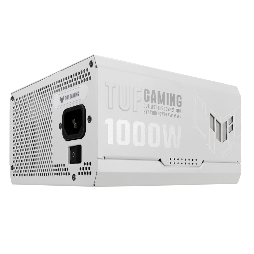 ASUS TUF Gaming 1000W Gold White Edition unidad de fuente de alimentación 20+4 pin ATX ATX Blanco (6)
